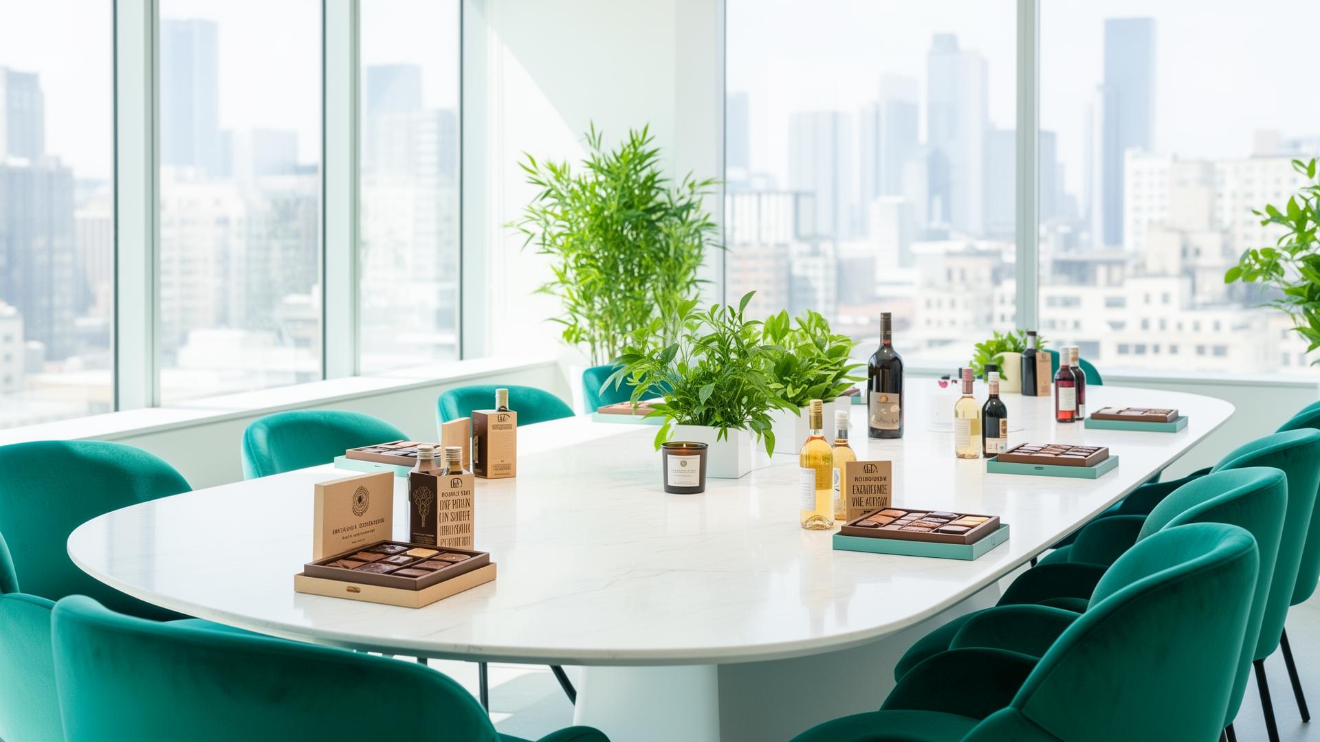 Senior executives in a roundtable discussion